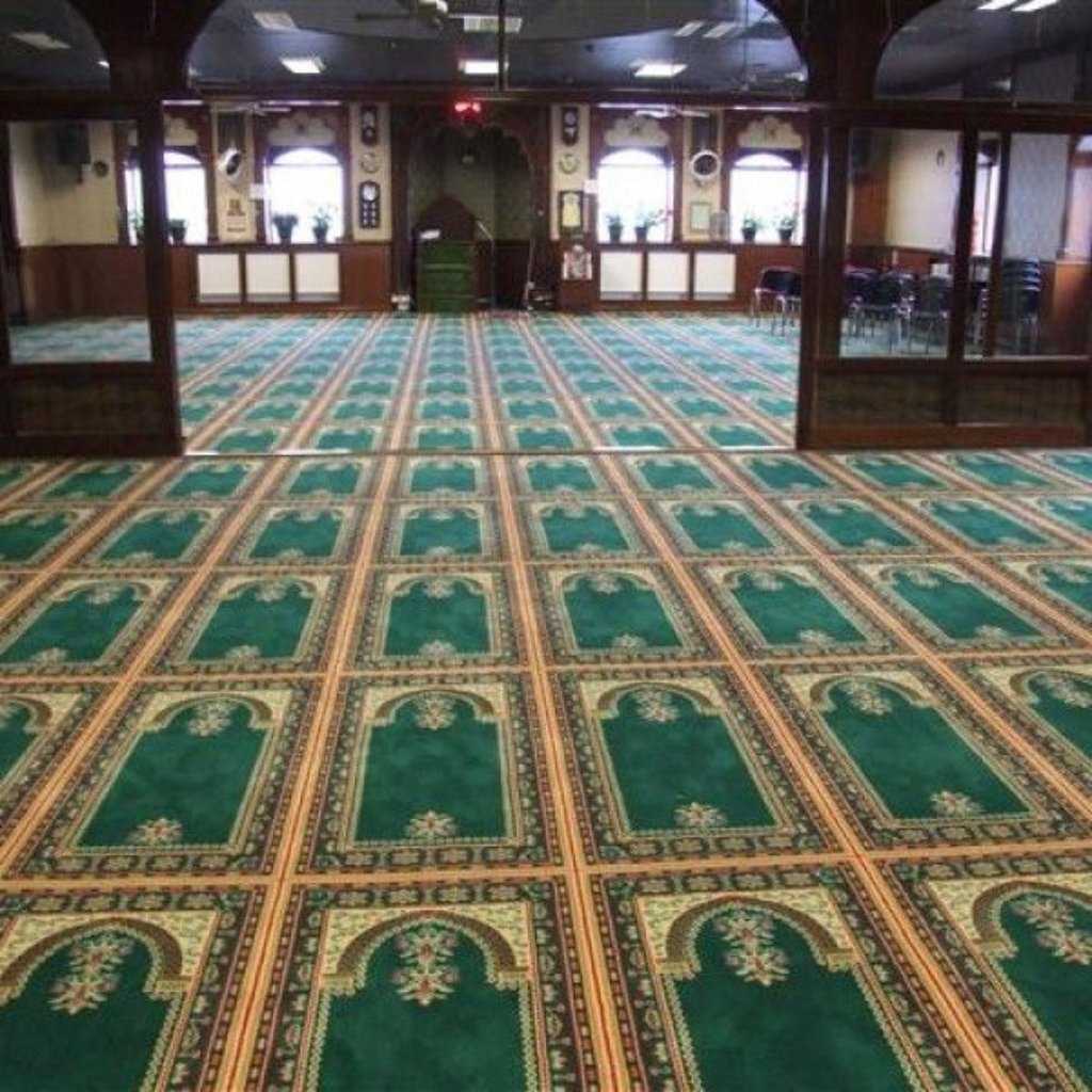 Green Mosque Carpets Dubai