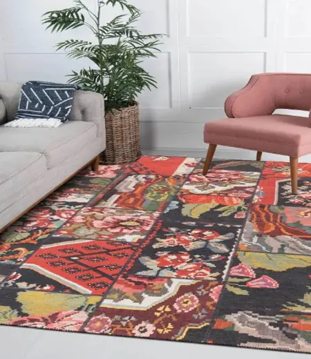 We Offer Customized Patchwork Rugs Dubai