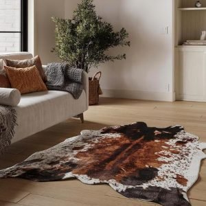 Charcoal Cowhide Rug