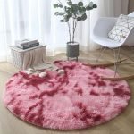 Pink Red Wool Rug