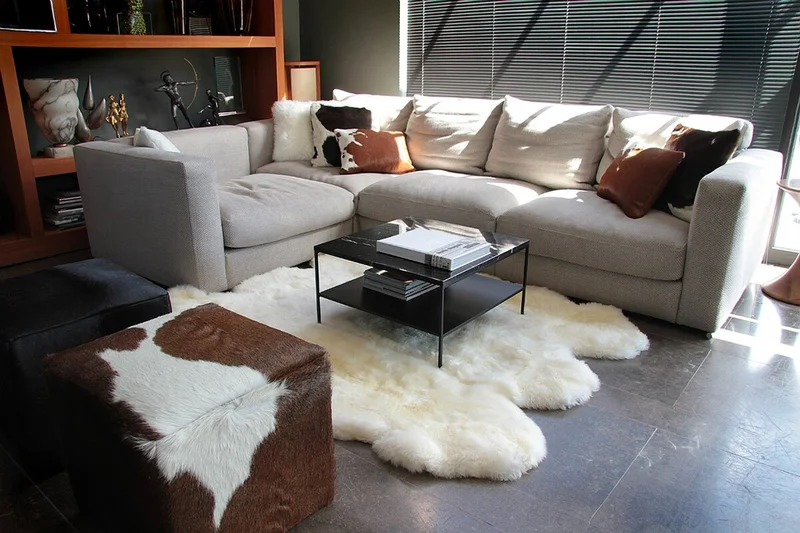 Large Cowhide Animal Rugs