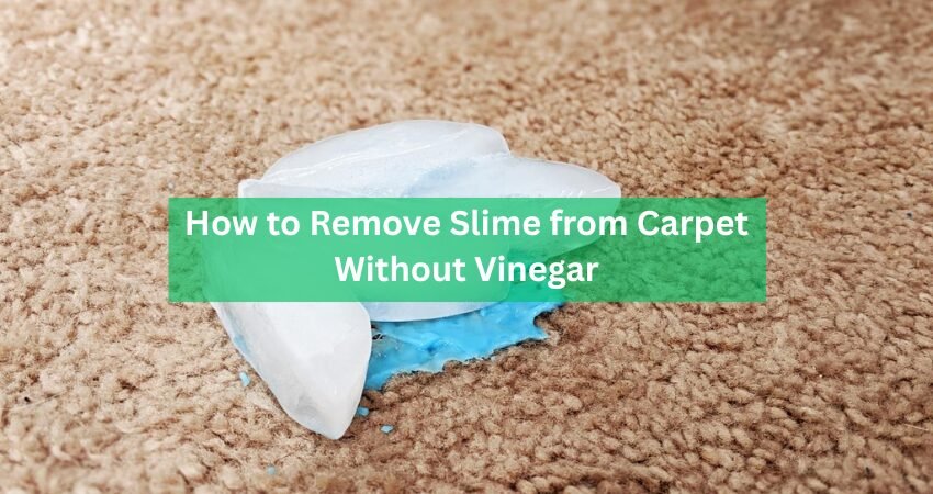 How to Remove Slime from Carpet Without Vinegar