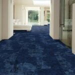 Commercial soft Blue carpets