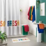 Logo Mats and Bathroom Curtains