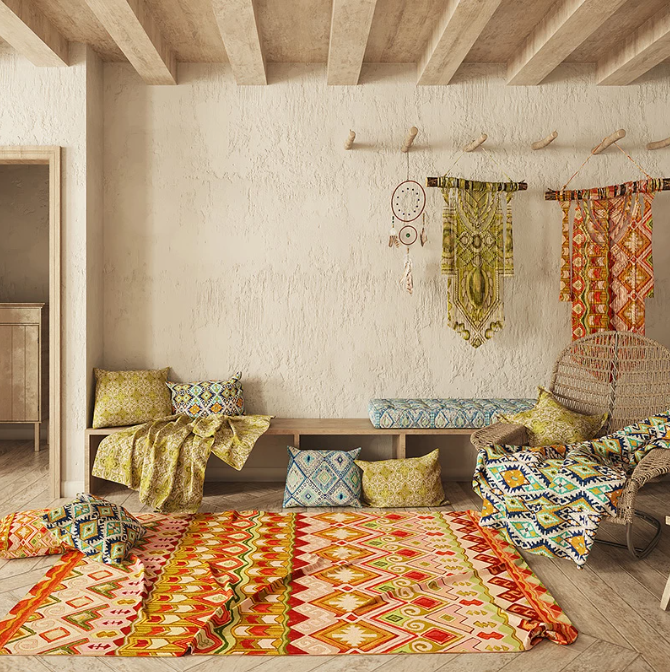 Vintage Persian Style Carpet - Image 2